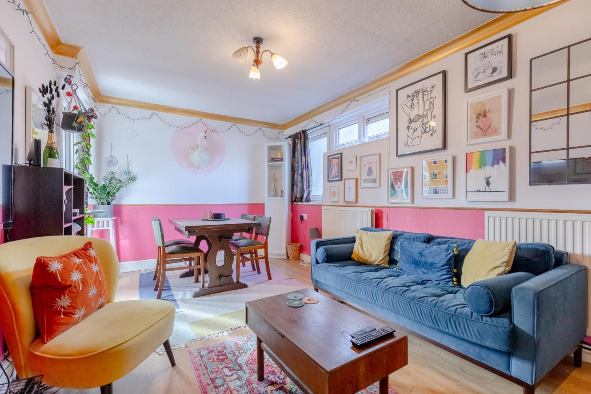 Апартаменты Vibrant 1Bd Flat - 8 Mins To Dalston Hackney! Лондон Экстерьер фото