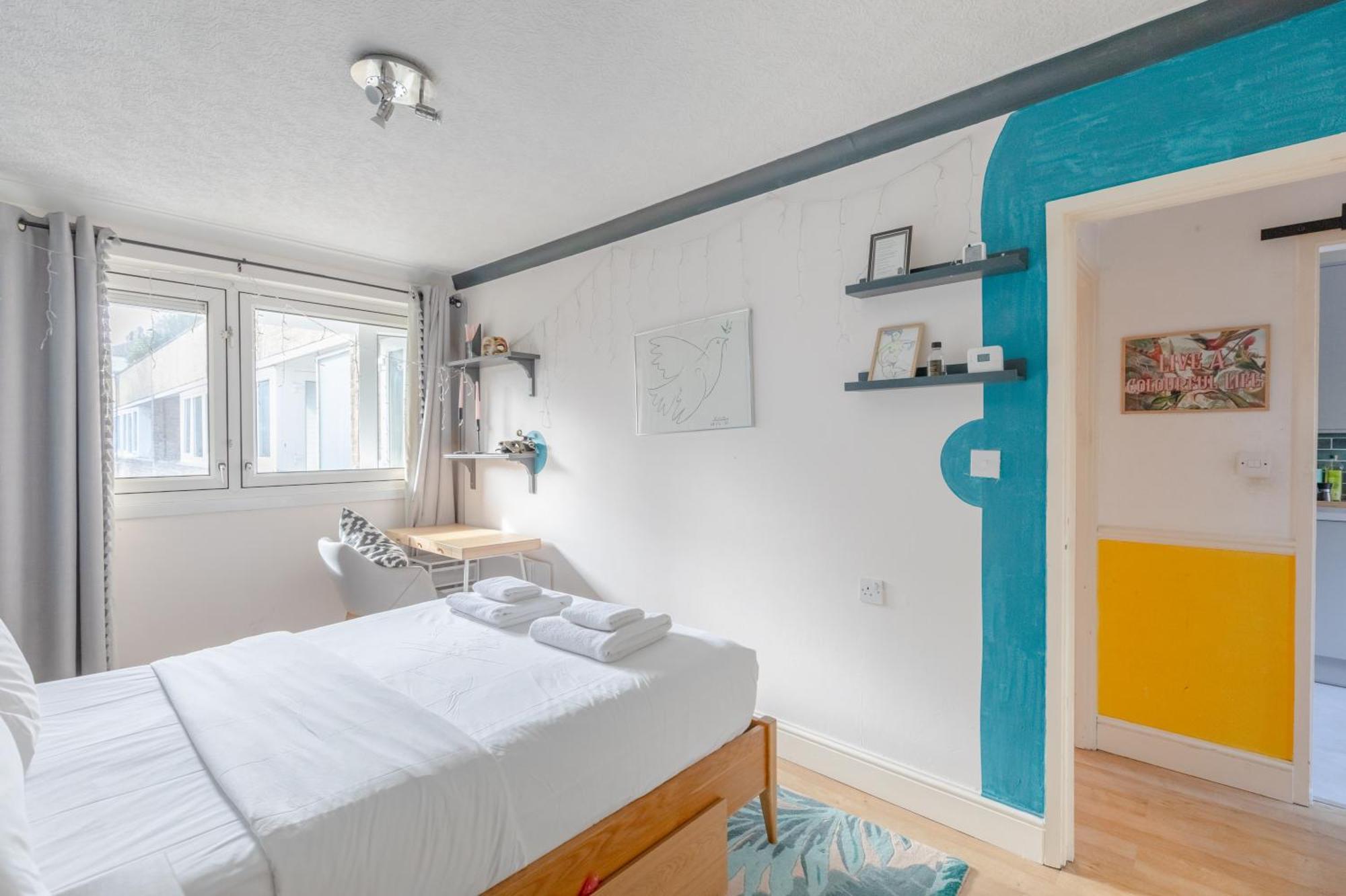 Апартаменты Vibrant 1Bd Flat - 8 Mins To Dalston Hackney! Лондон Экстерьер фото